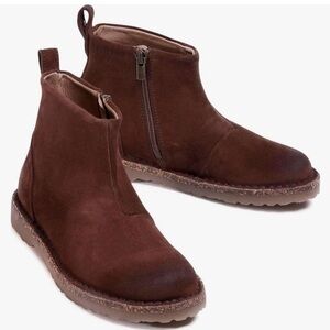 Women’s Birkenstock Melrose Espresso Suede Ankle Boots
